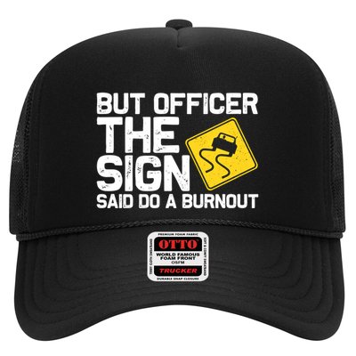 Cool Car Racing Auto Owner Drift Drag Racing Burnout Gift Trucker Hat