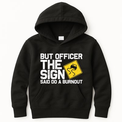 Cool Car Racing Auto Owner Drift Drag Racing Burnout Gift Kids Hoodie