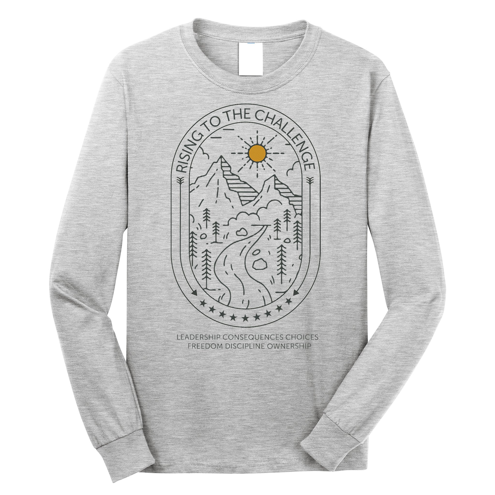 Classical Conversations Rising To The Challenge Mom Long Sleeve Shirt