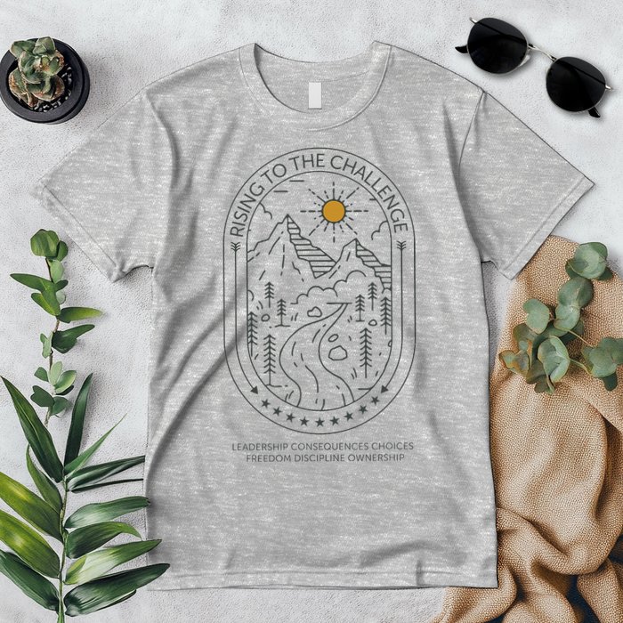 Classical Conversations Rising To The Challenge Mom Premium T-Shirt