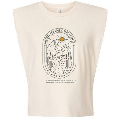 Classical Conversations Rising To The Challenge Mom Garment-Dyed Women's Muscle Tee