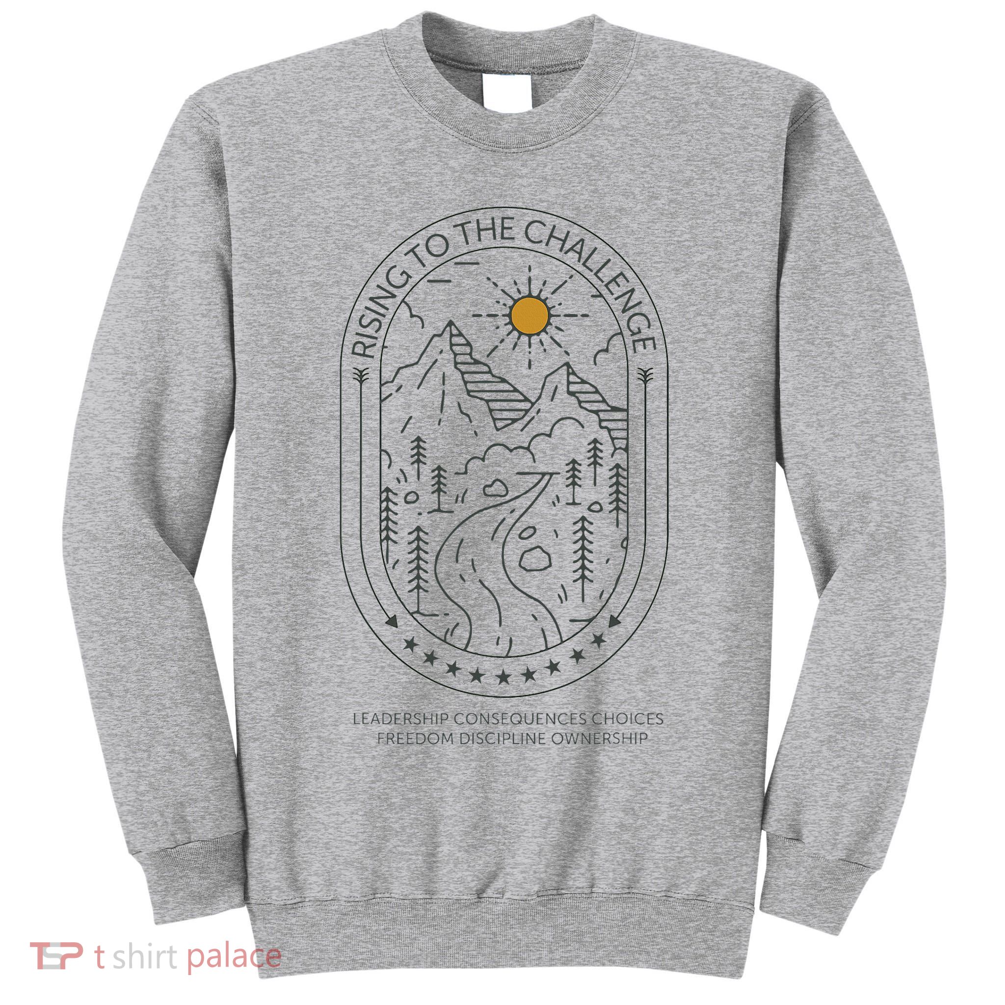 Classical Conversations Rising To The Challenge Mom Tall Sweatshirt