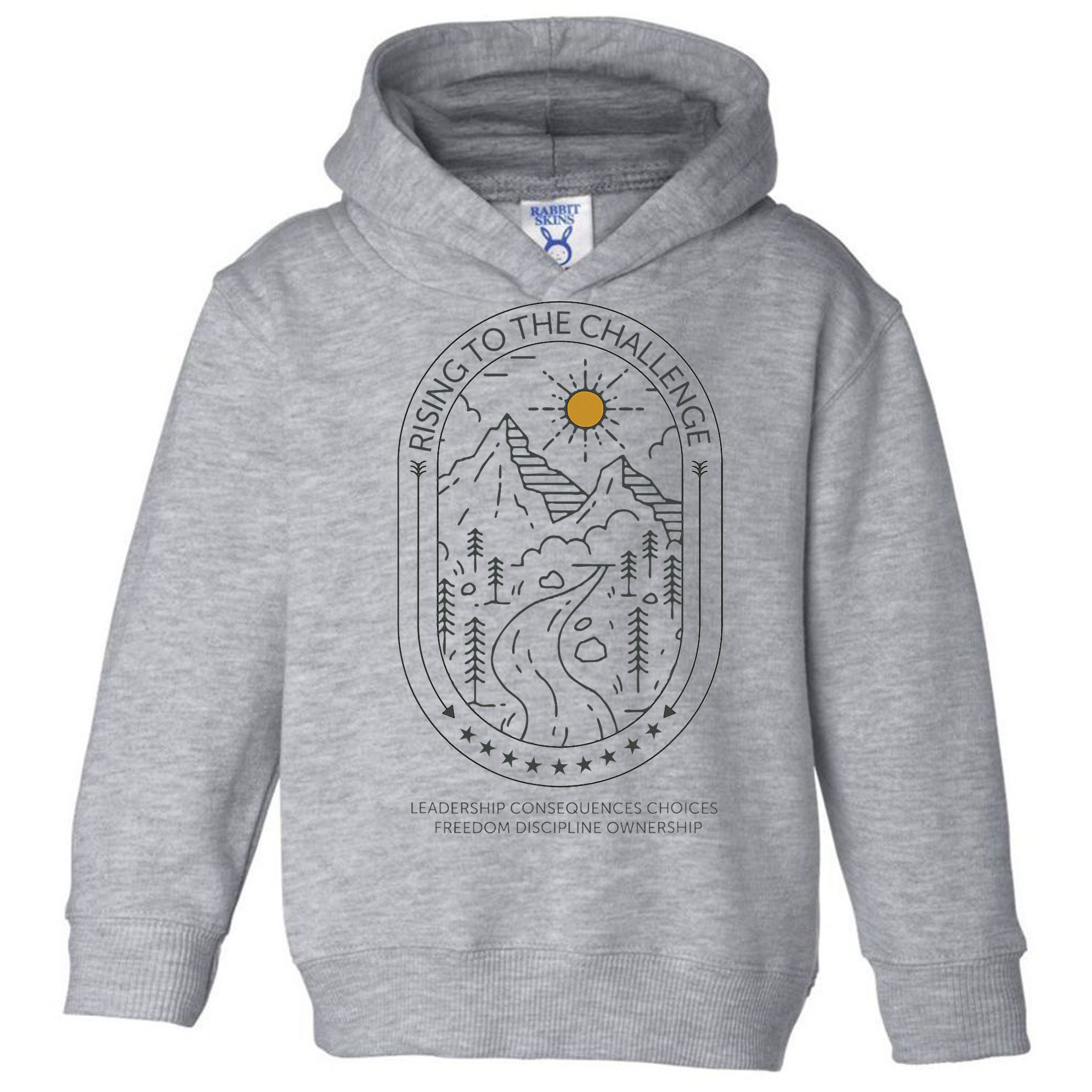 Classical Conversations Rising To The Challenge Mom Toddler Hoodie