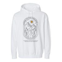 Classical Conversations Rising To The Challenge Mom Garment-Dyed Fleece Hoodie