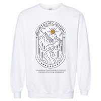 Classical Conversations Rising To The Challenge Mom Garment-Dyed Sweatshirt