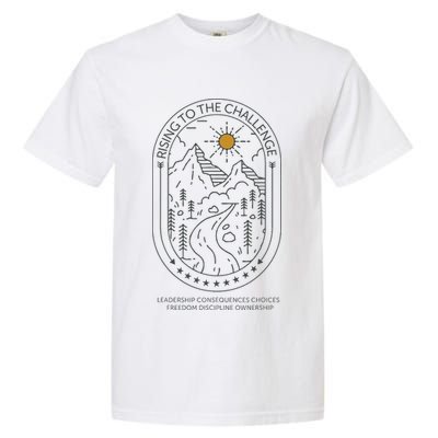 Classical Conversations Rising To The Challenge Mom Garment-Dyed Heavyweight T-Shirt