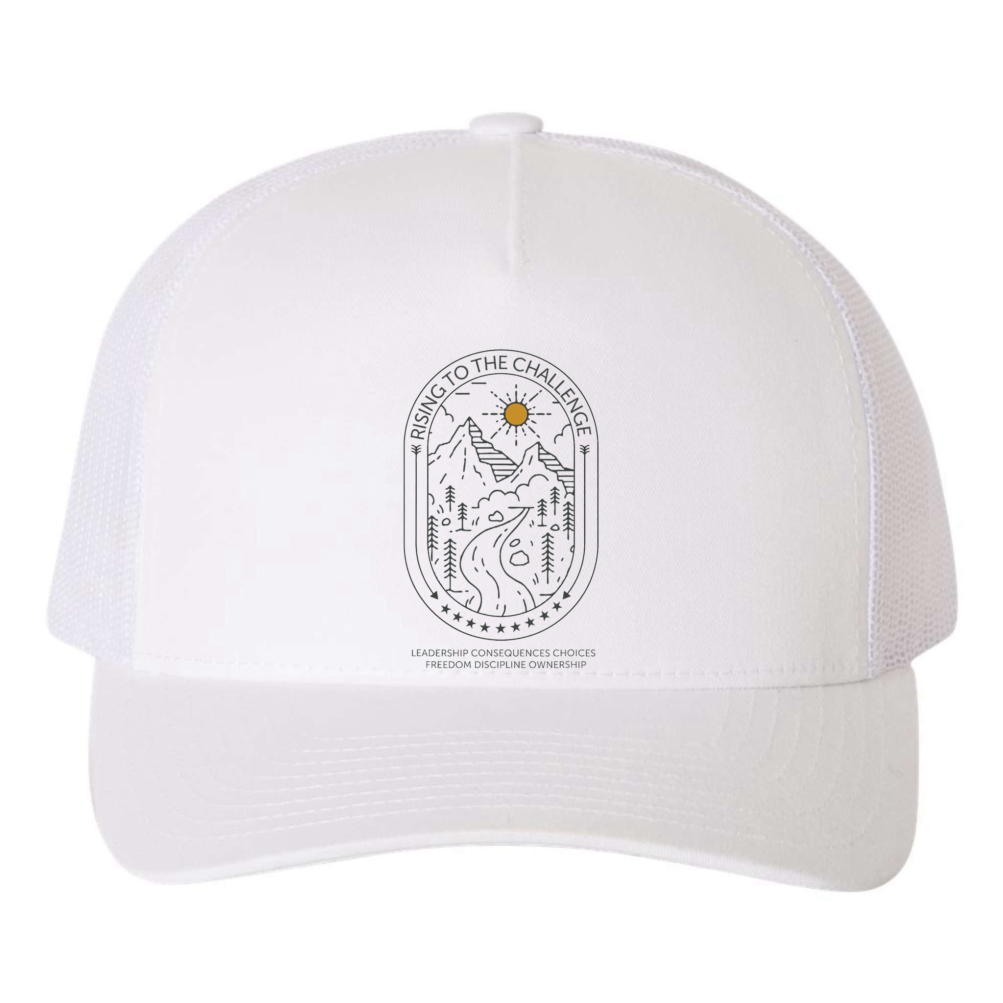 Classical Conversations Rising To The Challenge Mom Yupoong Adult 5-Panel Trucker Hat