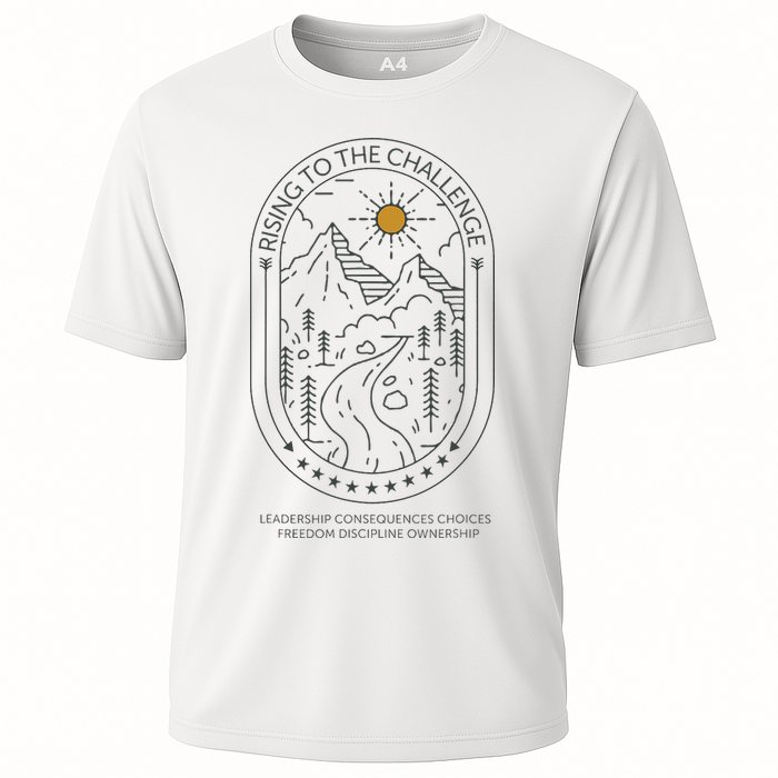 Classical Conversations Rising To The Challenge Mom Cooling Performance Crew T-Shirt