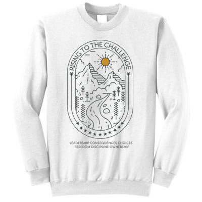 Classical Conversations Rising To The Challenge Mom Sweatshirt