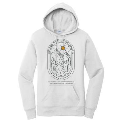 Classical Conversations Rising To The Challenge Mom Women's Pullover Hoodie