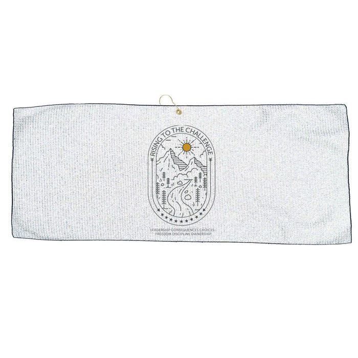 Classical Conversations Rising To The Challenge Mom Large Microfiber Waffle Golf Towel