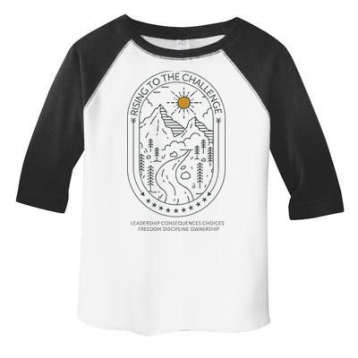 Classical Conversations Rising To The Challenge Mom Toddler Fine Jersey T-Shirt