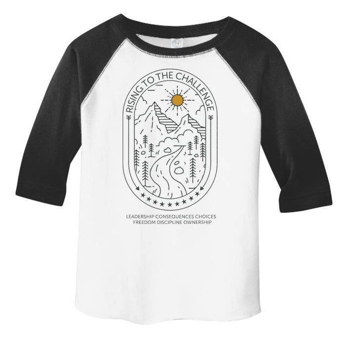 Classical Conversations Rising To The Challenge Mom Toddler Fine Jersey T-Shirt