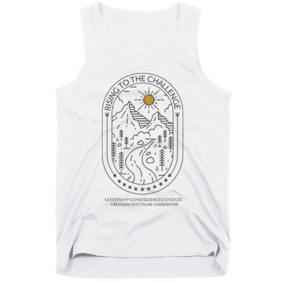 Classical Conversations Rising To The Challenge Mom Tank Top
