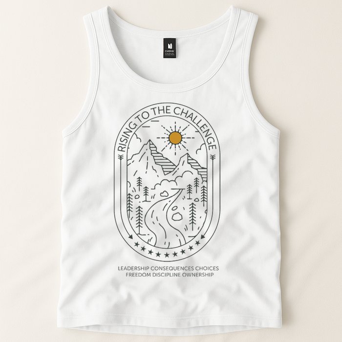 Classical Conversations Rising To The Challenge Mom Tank Top