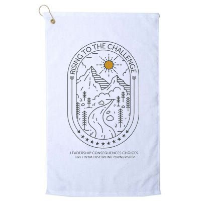 Classical Conversations Rising To The Challenge Mom Golf Towel