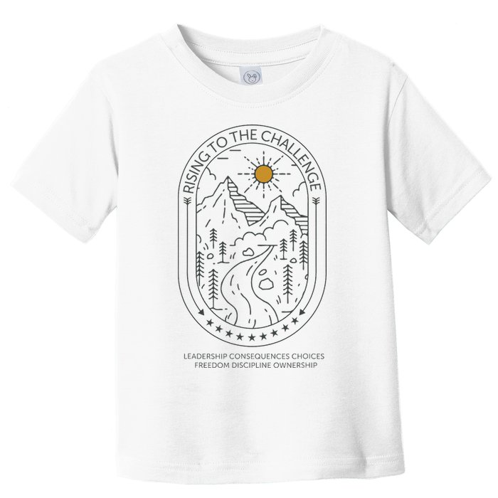 Classical Conversations Rising To The Challenge Mom Toddler T-Shirt