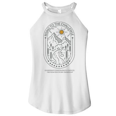 Classical Conversations Rising To The Challenge Mom Women's Perfect Tri Rocker Tank