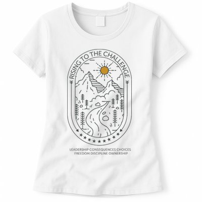 Classical Conversations Rising To The Challenge Mom Women's T-Shirt