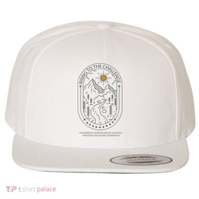Classical Conversations Rising To The Challenge Mom Wool Snapback Cap