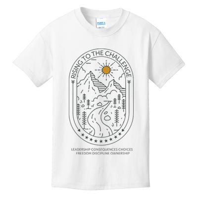 Classical Conversations Rising To The Challenge Mom Kids T-Shirt