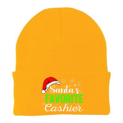 Christmas Cashier Retail Worker Mom Xmas Santa Holiday Gifts Knit Cap Winter Beanie