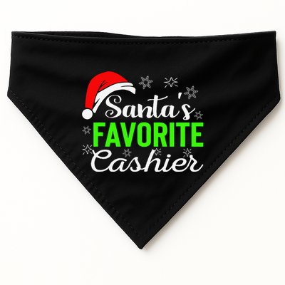 Christmas Cashier Retail Worker Mom Xmas Santa Holiday Gifts USA-Made Doggie Bandana