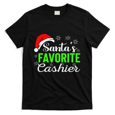 Christmas Cashier Retail Worker Mom Xmas Santa Holiday Gifts T-Shirt