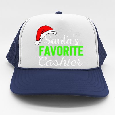 Christmas Cashier Retail Worker Mom Xmas Santa Holiday Gifts Trucker Hat