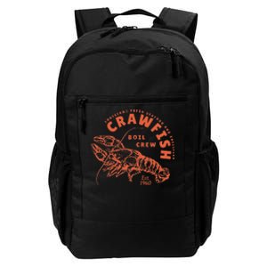 Crawfish Crew Retro Louisiana Cajun Seafood Gift Daily Commute Backpack