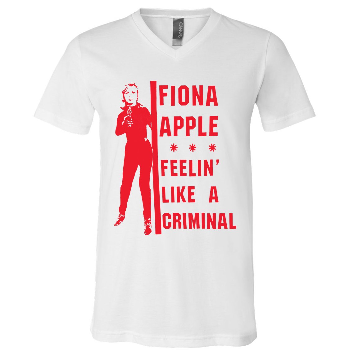 Criminal V-Neck T-Shirt