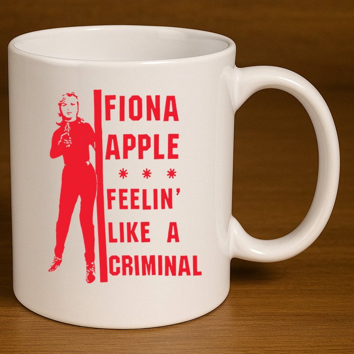Criminal 11oz C Handle Ceramic Mug