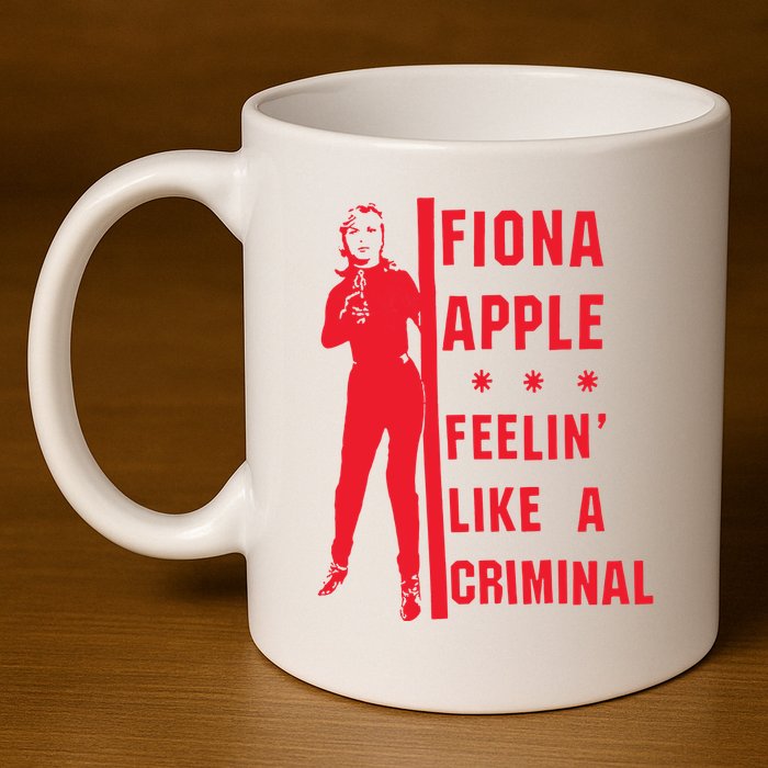 Criminal 11oz C Handle Ceramic Mug