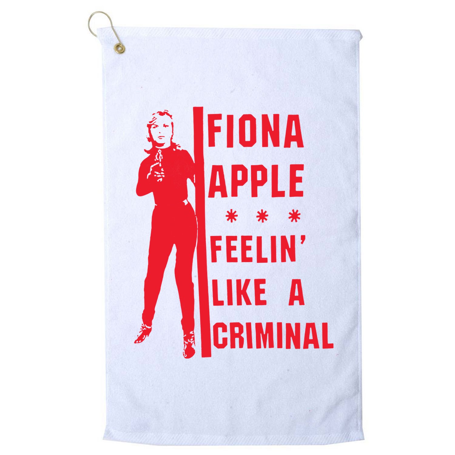 Criminal Golf Towel
