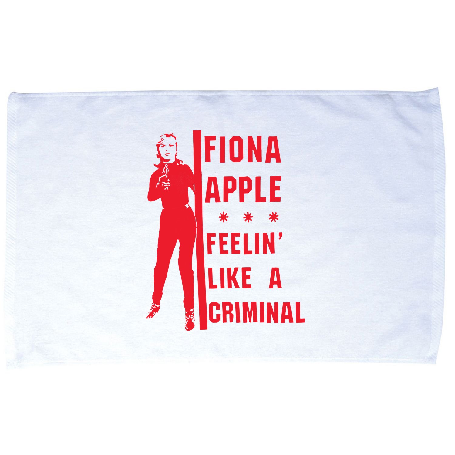Criminal Microfiber Hand Towel