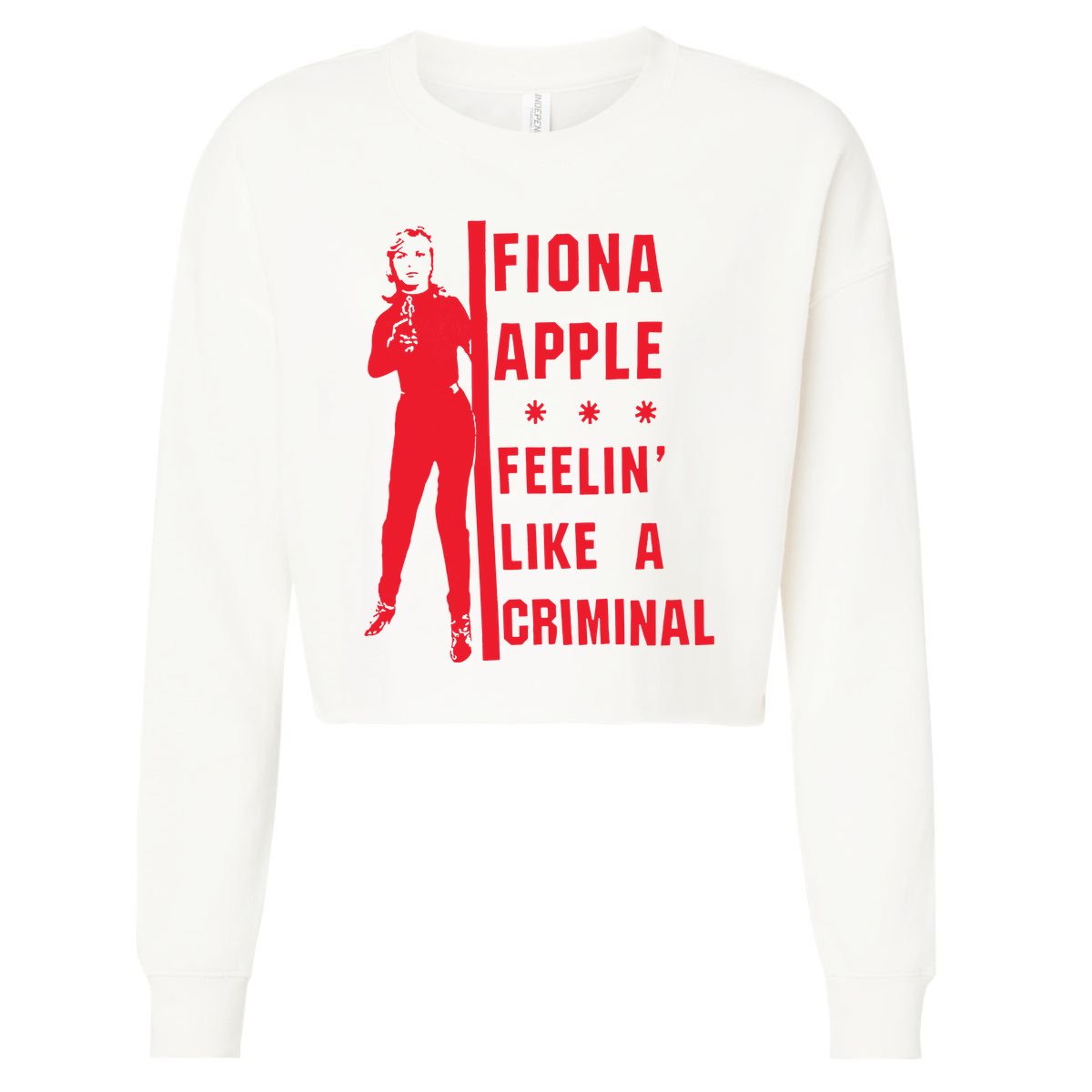 Criminal Cropped Pullover Crew