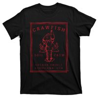 Crawfish Crew Retro Louisiana Cajun Seafood Gift T-Shirt