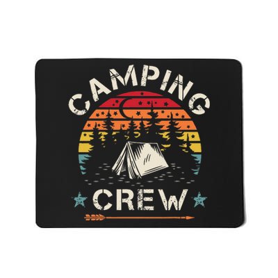 Camping Crew Retro Camper Mousepad