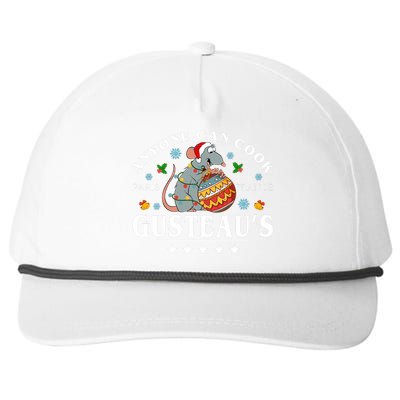 Christmas Chef Remy Anyone Can Cook Christmas Chef Mouse Snapback Five-Panel Rope Hat