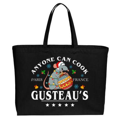 Christmas Chef Remy Anyone Can Cook Christmas Chef Mouse Cotton Canvas Jumbo Tote