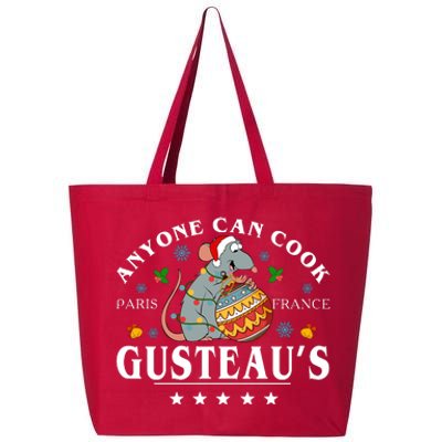 Christmas Chef Remy Anyone Can Cook Christmas Chef Mouse 25L Jumbo Tote