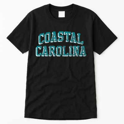 Coastal Carolina Retro Arch Logo Tall T-Shirt