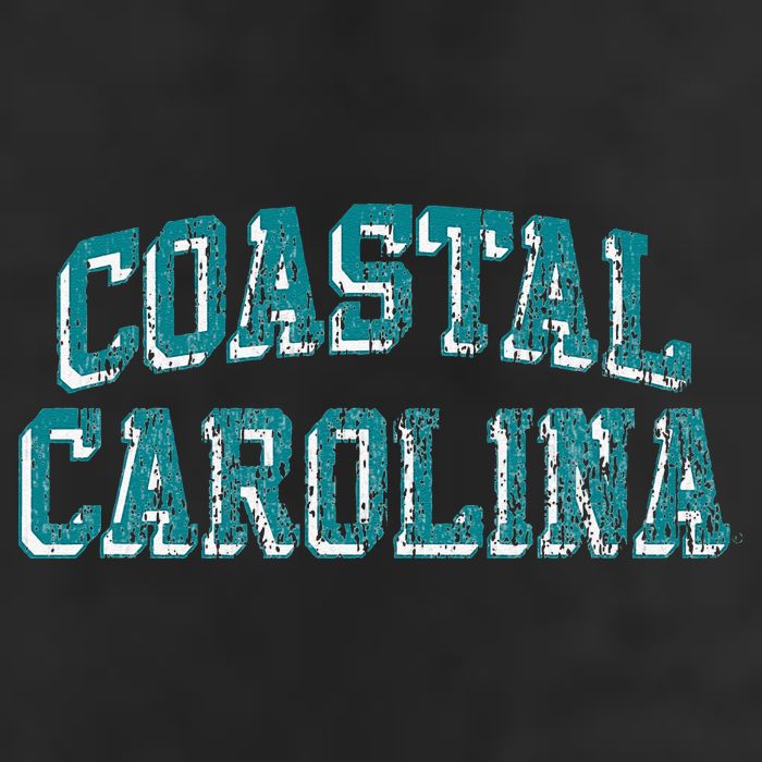 Coastal Carolina Retro Arch Logo Adult Drive Performance Visor