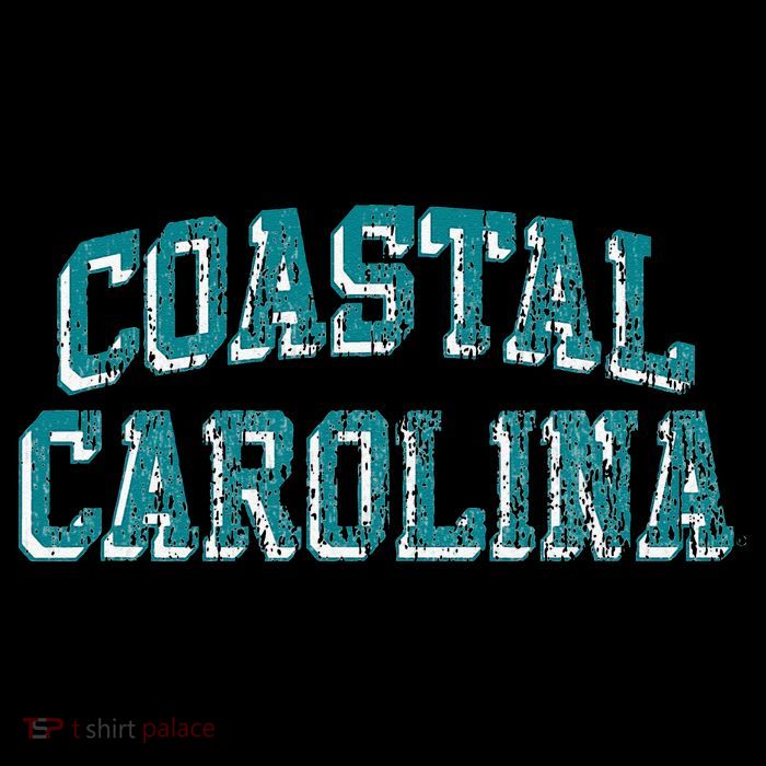 Coastal Carolina Retro Arch Logo Premium T-Shirt