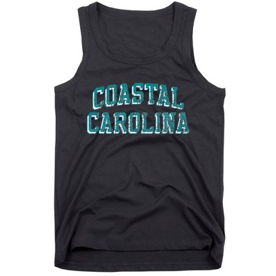 Coastal Carolina Retro Arch Logo Tank Top