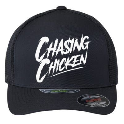 Chasing Chicken Rap Get Money Chasing Chicken Flexfit Unipanel Trucker Cap