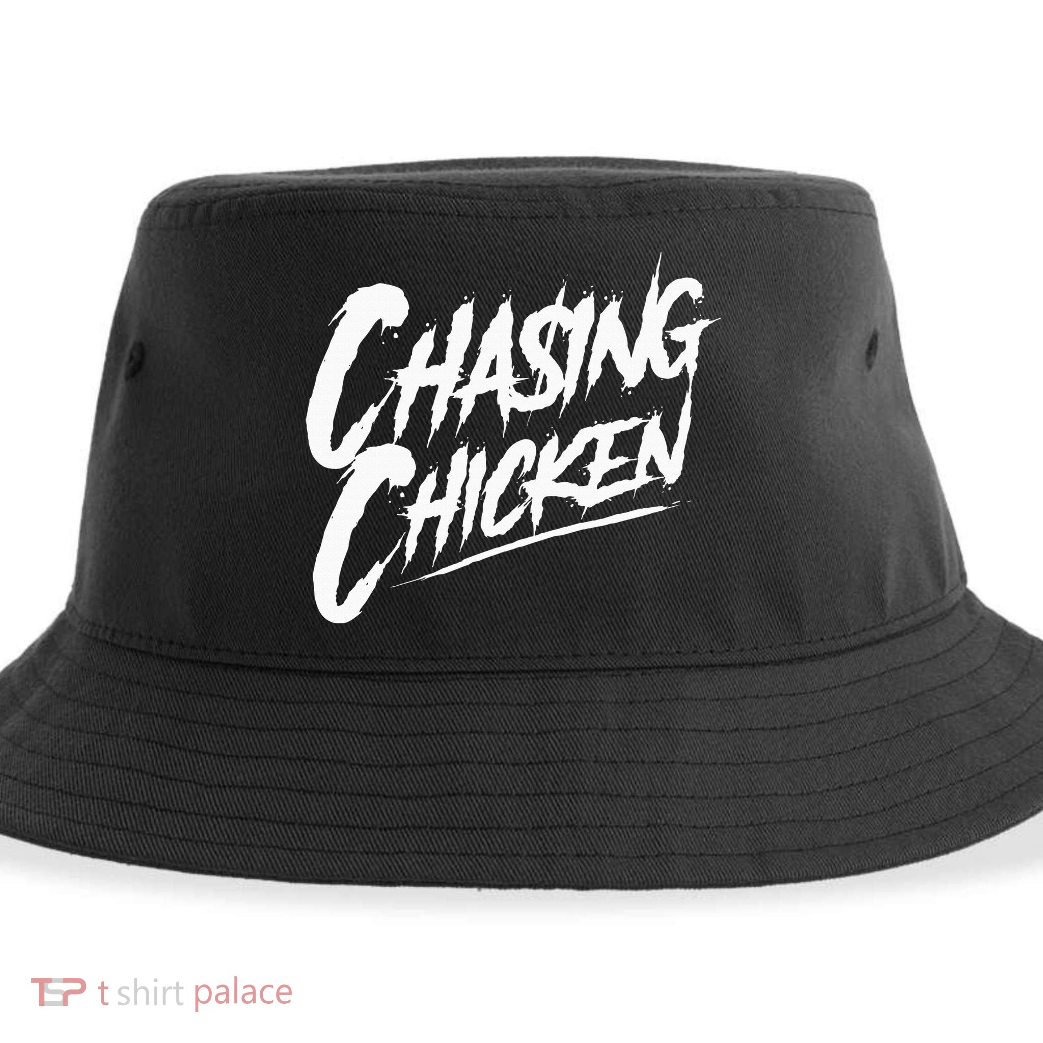 Chasing Chicken Rap Get Money Chasing Chicken Sustainable Bucket Hat