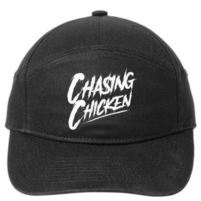 Chasing Chicken Rap Get Money Chasing Chicken 7-Panel Snapback Hat