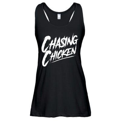 Chasing Chicken Rap Get Money Chasing Chicken Ladies Essential Flowy Tank