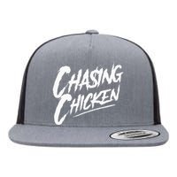 Chasing Chicken Rap Get Money Chasing Chicken Flat Bill Trucker Hat